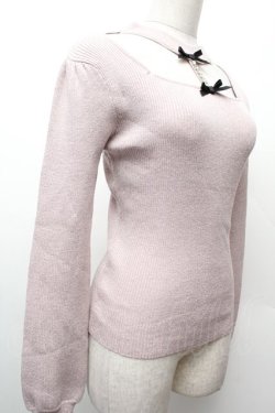 画像3: pium / ビジューチョーカーラメニット  ピンク S-26-02-09-007-0-TO-AS-ZS