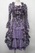 ATELIER PIERROT / Rosy Bouquet Dress  パープル S-26-02-09-053-EL-OP-AS-ZS