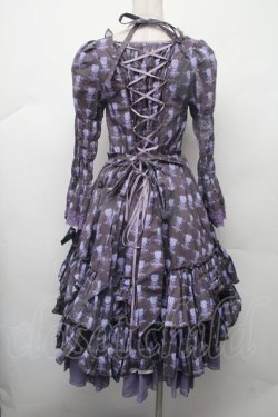画像2: ATELIER PIERROT / Rosy Bouquet Dress  パープル S-26-02-09-053-EL-OP-AS-ZS