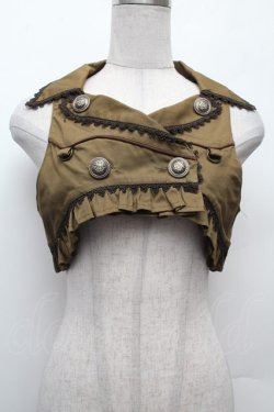 画像1: ALICE and the PIRATES / アルビダショートベスト  カーキ S-26-02-09-015-PA-SK-HR-ZS