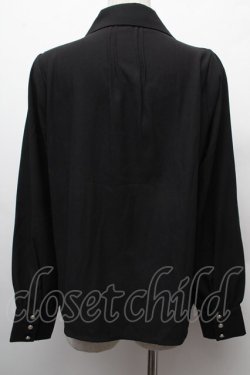 画像2: Amavel / Gothic Punk Nostalgic シャツブラウス  黒 S-26-02-09-019-CA-BL-HR-ZS