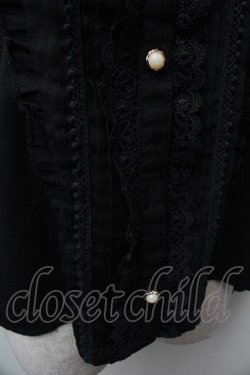 画像3: axes femme POETIQUE / メリーゴーランド刺繍ブラウス  黒 S-26-02-09-020-AX-BL-AS-ZS