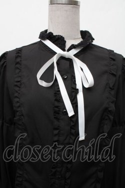 画像3: Eri Aino's Collection / シャーロットの水曜日ブラウス  L S-26-02-09-022-LO-BL-HR-ZS