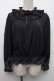 画像1: m petit by misako / フリルペプラムブラウス L 黒 S-26-02-09-024-LO-BL-HR-ZS (1)