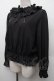 画像3: m petit by misako / フリルペプラムブラウス L 黒 S-26-02-09-024-LO-BL-HR-ZS (3)