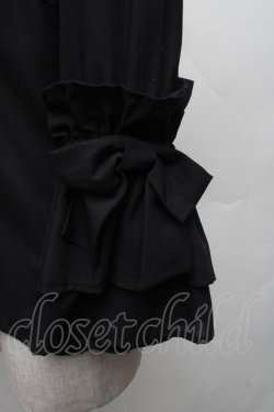 画像3: axes femme POETIQUE / ボリューム袖ブラウス  黒 S-26-02-09-027-AX-BL-HR-ZS