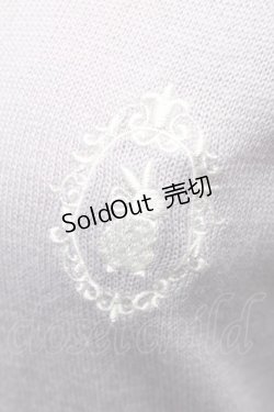 画像3: axes femme POETIQUE / ラビットカメオ刺繍カーディガン  ラベンダー S-26-02-10-036-AX-TO-HR-ZS