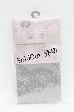 画像2: m petit by misako / AMマーメイドレースタイツ M~L 黒 S-26-02-10-005-LO-ZA-HR-ZS