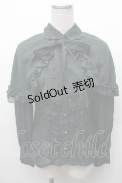 画像1: axes femme / ダークロマンティック刺繍ブラウス/Disneyヴィランズ  グリーン S-26-02-10-039-AX-BL-HR-ZS