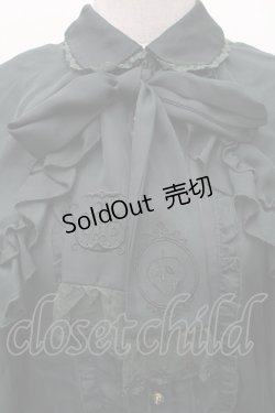 画像3: axes femme / ダークロマンティック刺繍ブラウス/Disneyヴィランズ  グリーン S-26-02-10-039-AX-BL-HR-ZS