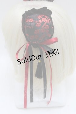 画像3: LOLITA / シニヨンクリップ  黒ｘ赤 S-26-02-10-006-LO-AC-AS-ZS