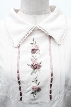 画像3: axes femme / ローズリボンブラウスプルオーバー  ベージュ S-26-02-10-049-AX-BL-HR-ZS