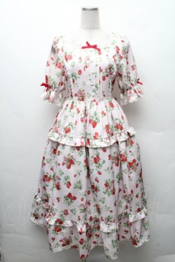 画像1: axes femme kawaii / クラシックベリーワンピース  ピンク S-26-02-10-050-AX-OP-AS-ZS