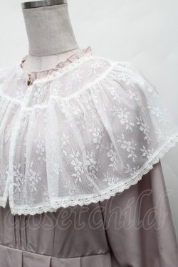 画像3: axes femme / レース襟セットワンピース  ピンク S-26-02-10-051-AX-OP-AS-ZS