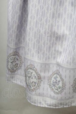 画像3: axes femme POETIQUE / ラビットカメオジャンパースカート  ラベンダー S-26-02-10-054-AX-OP-HR-ZS