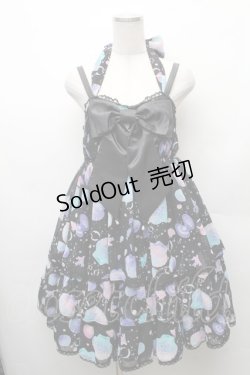 画像1: Angelic Pretty / Dream Marineジャンパースカートセット  黒 S-26-02-10-058-AP-OP-HR-ZS