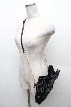 画像3: m petit by misako / NINA'S バッグ  黒 S-26-02-10-019-LO-BG-HR-ZS