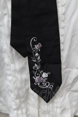 画像3: axes femme / ネクタイ付きブラウス  オフ S-26-02-10-024-AX-BL-HR-ZS