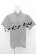 PUNK / 半袖シアーシャツ  黒 S-26-02-11-039-PU-TS-HR-ZS