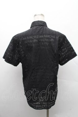 画像2: PUNK / 半袖シアーシャツ  黒 S-26-02-11-039-PU-TS-HR-ZS