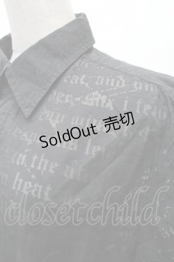 画像3: PUNK / 半袖シアーシャツ  黒 S-26-02-11-039-PU-TS-HR-ZS