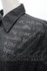 画像3: PUNK / 半袖シアーシャツ  黒 S-26-02-11-039-PU-TS-HR-ZS (3)