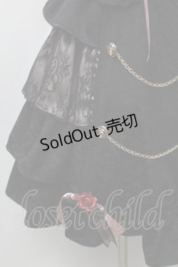 画像4: ALICE and the PIRATES / Sweet DevilジャンパースカートII  黒ｘピンク S-26-02-11-047-PA-OP-HR-ZS