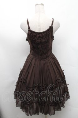 画像2: Innocent World / イリスジャンパースカート  ブラウン S-26-02-11-048-IW-OP-AS-ZS