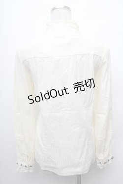 画像2: axes femme / 薔薇レースブラウス  オフ S-26-02-11-005-AX-BL-AS-ZS