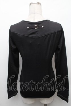 画像2: Ozz Croce / フロントZIPトップス  黒 S-26-02-11-007-OO-TO-AS-ZS