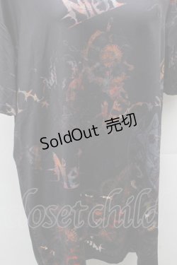 画像3: NieR Clothing / 転写プリントトップス  黒 S-26-02-11-009-PU-TO-AS-ZS