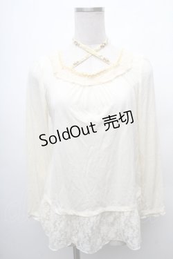 画像1: axes femme / ストラップ付インナープルオーバー  オフ S-26-02-11-002-AX-TO-AS-ZS