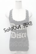 Hysteric / プリントスタッズタンクトップ  黒 S-26-02-11-023-PU-TO-HR-ZS