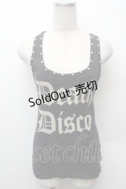 画像1: Hysteric / プリントスタッズタンクトップ  黒 S-26-02-11-023-PU-TO-HR-ZS