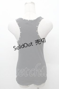 画像2: Hysteric / プリントスタッズタンクトップ  黒 S-26-02-11-023-PU-TO-HR-ZS