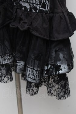 画像4: SEX POT ReVeNGe / ティアードキャミワンピース  黒 S-26-02-11-025-SP-OP-HR-ZS