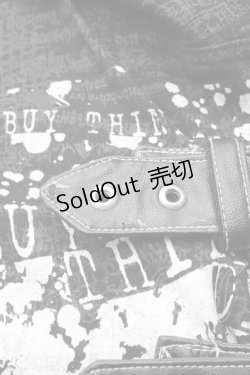 画像3: h.NAOTO / プリントノースリーブフードZIPパーカー  黒 S-26-02-11-031-HN-OP-HR-ZS