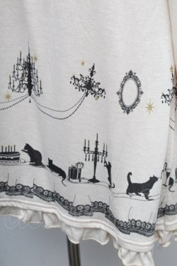 画像3: axes femme / シルエットねこptプルオーバー  オフ S-26-02-11-003-AX-TO-AS-ZS