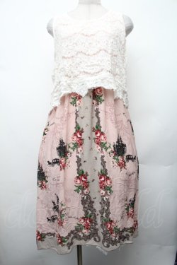 画像1: axes femme / 総柄ワンピース   S-26-02-13-050-AX-OP-AS-ZS