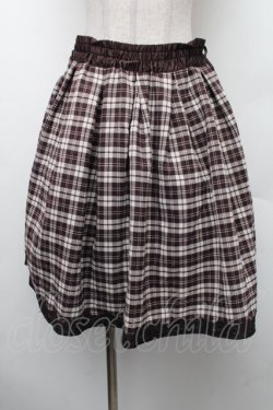 画像3: axes femme / リバーシブルスカート  ブラウン S-26-02-13-056-AX-PA-HR-ZS