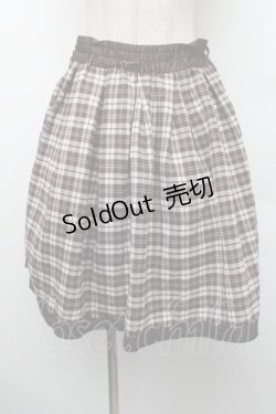 画像3: axes femme / リバーシブルスカート  ブラウン S-26-02-13-056-AX-PA-HR-ZS