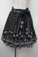 画像1: axes femme / トランプメルヘン柄スカート/Disney  黒 S-26-02-13-058-AX-SK-HR-ZS (1)