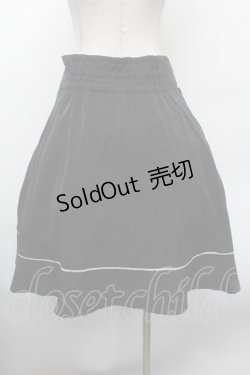 画像3: axes femme / レースアップフレアスカート  黒 S-26-02-13-061-AX-SK-HR-ZS