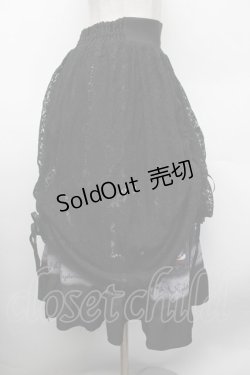 画像2: NIBBLE POISON / ダークナイトサーカススカート  黒 S-26-02-13-062-0-JA-HR-ZS