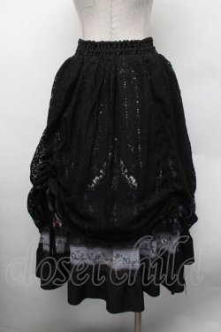 画像4: NIBBLE POISON / ダークナイトサーカススカート  黒 S-26-02-13-062-0-JA-HR-ZS