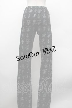 画像3: PUTUMAYO / スカルプリントレギンス  黒 S-26-02-13-065-PT-PA-HR-ZS