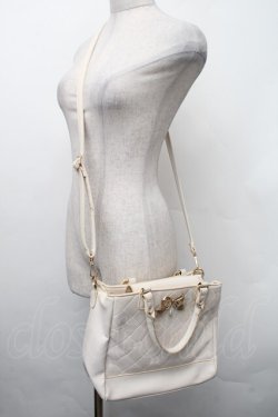 画像1: LOLITA / リボンショルダーバッグ  オフ S-26-02-13-015-LO-BG-HR-ZS