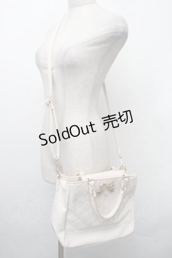 画像1: LOLITA / リボンショルダーバッグ  オフ S-26-02-13-015-LO-BG-HR-ZS