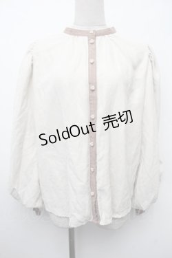 画像1: axes femme / シフォントップス  オフ S-26-02-13-024-AX-TO-AS-ZS