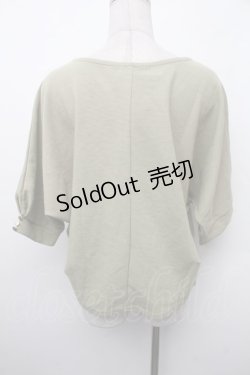 画像2: axes femme / ボタン付きドルマンプルオーバー  グリーン S-26-02-13-029-AX-TS-AS-ZS